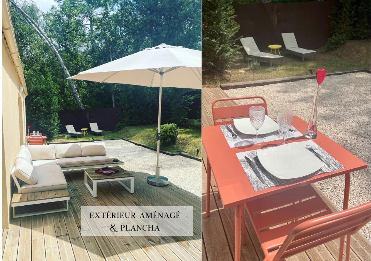 Villa 2Pers Lorgues Piscine, Spa, Hammam Bagian luar foto